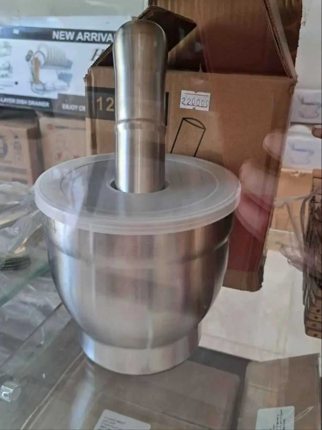 مهراس حاجة زمنية ونظيفة